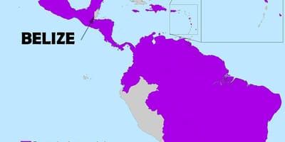 Harta Belize zika