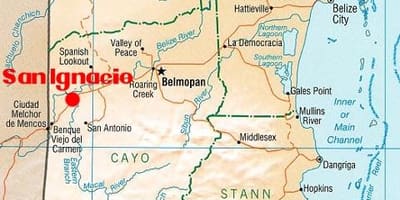 Harta din san ignacio, Belize