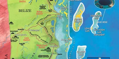 Harta de tutun caye Belize